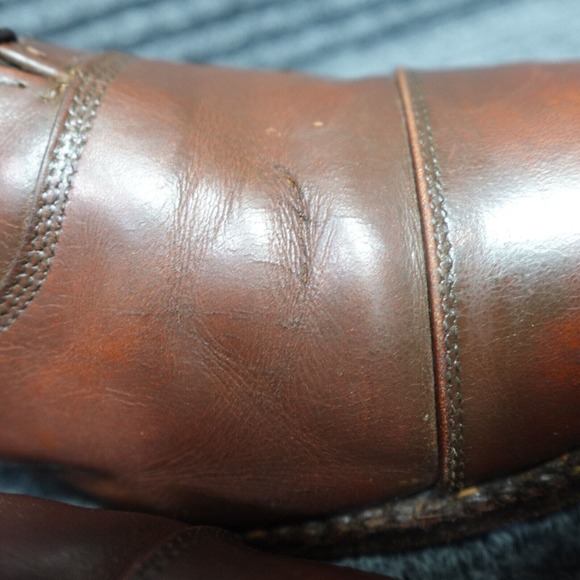 Allen Edmonds Shoes Mens 12 B Brown Park Avenue Leather Cap Toe Oxford Dress main image 10